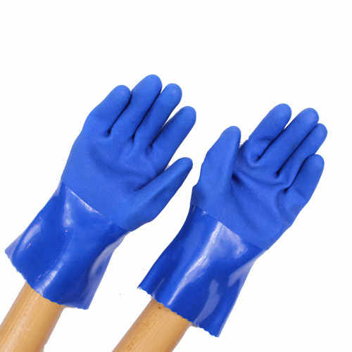 PVC&NBR塗層防化手套