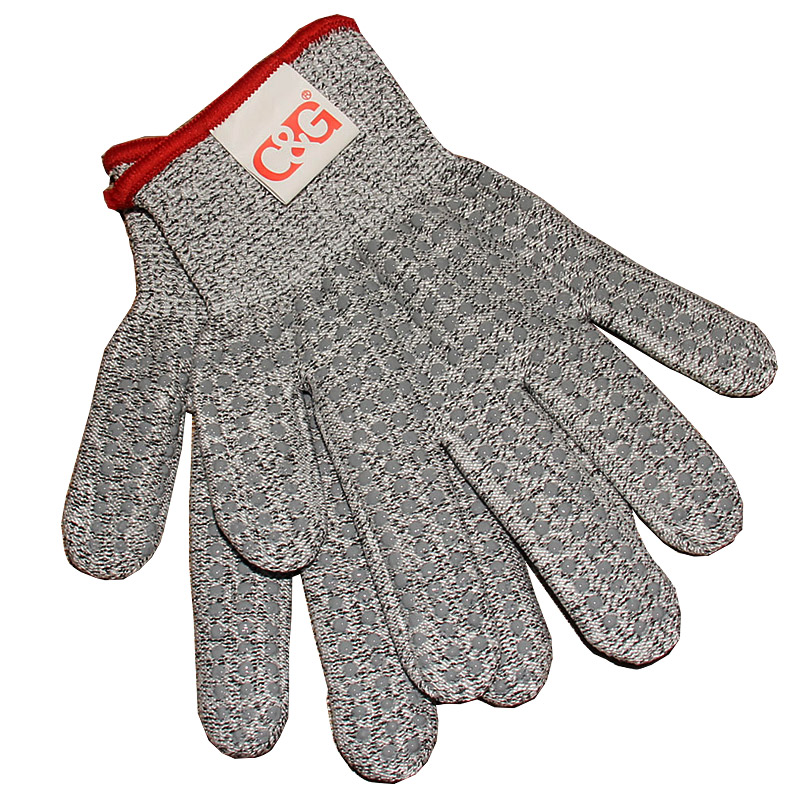 HPPE防切（qiē）割點矽膠防滑（huá）手（shǒu）套