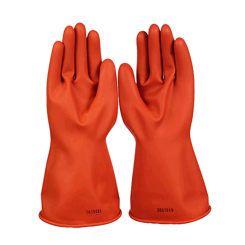 00級（jí）絕緣手套橘色直筒款